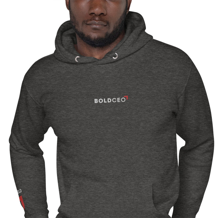 BOLD CEO Hoodie w/ motivational sleeve