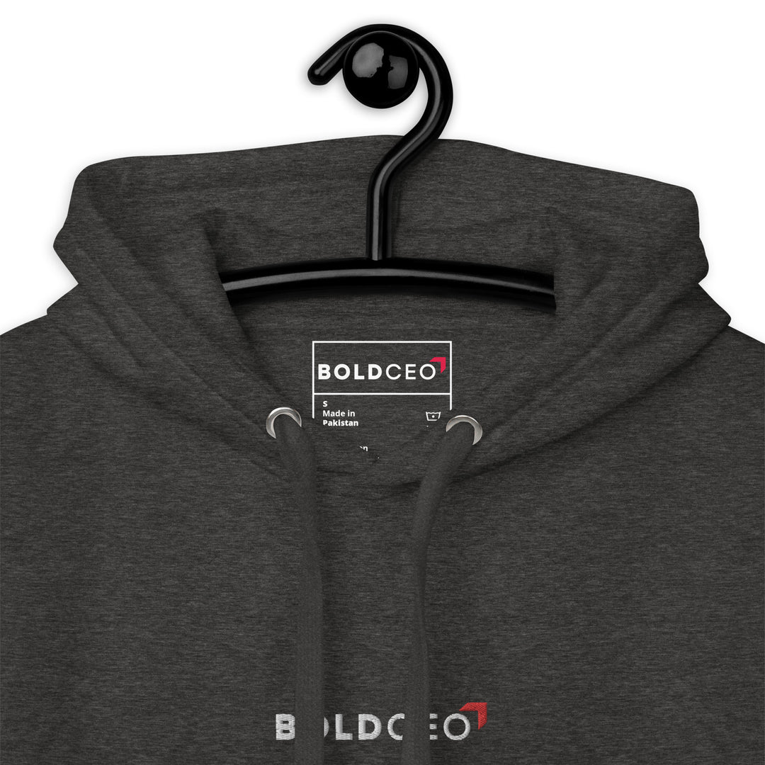 BOLD CEO Hoodie w/ motivational sleeve